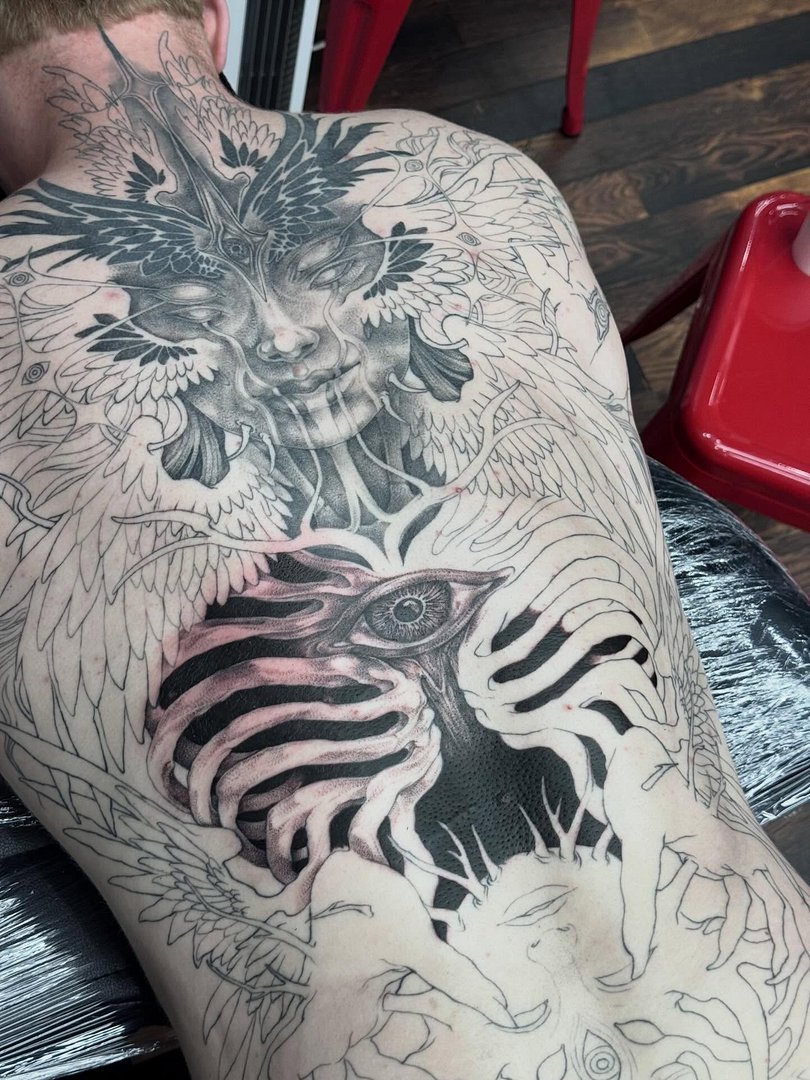 Tattoo by Tsuroi (Troy) in Australia