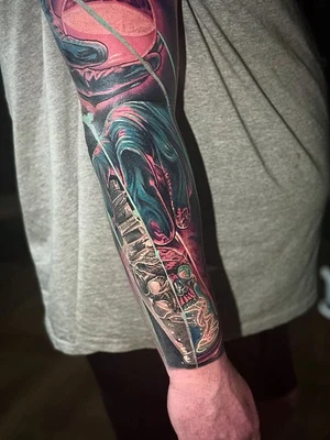 Realism (colour) tattoo