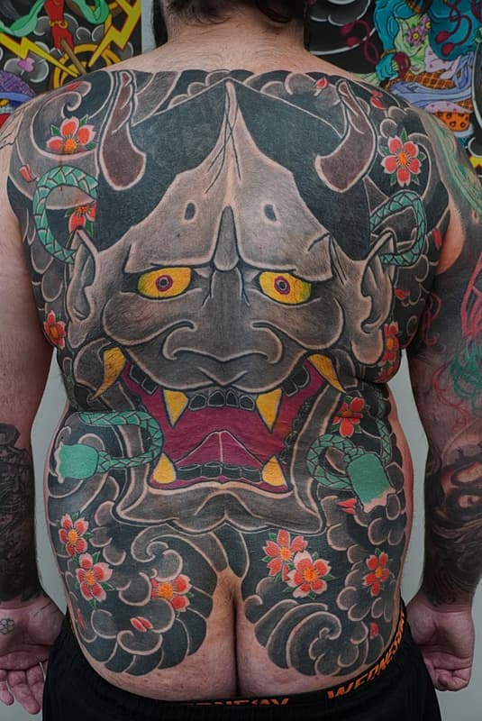 Tattoo by Horiga13 彫画 Tebori Artist, Christchurch, NZ