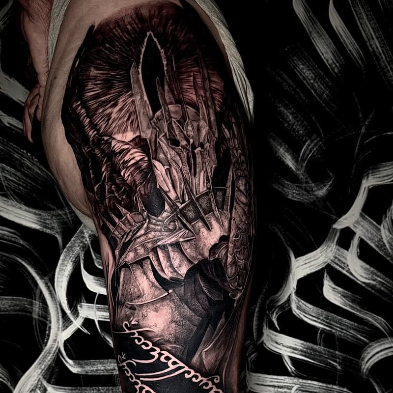 Realism (black & grey) tattoo by Tordor