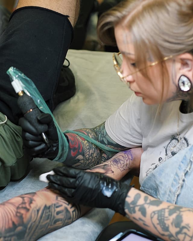 Neo-Japanese tattoo by Chiara Rose (Adelaide Tattoo Artist)