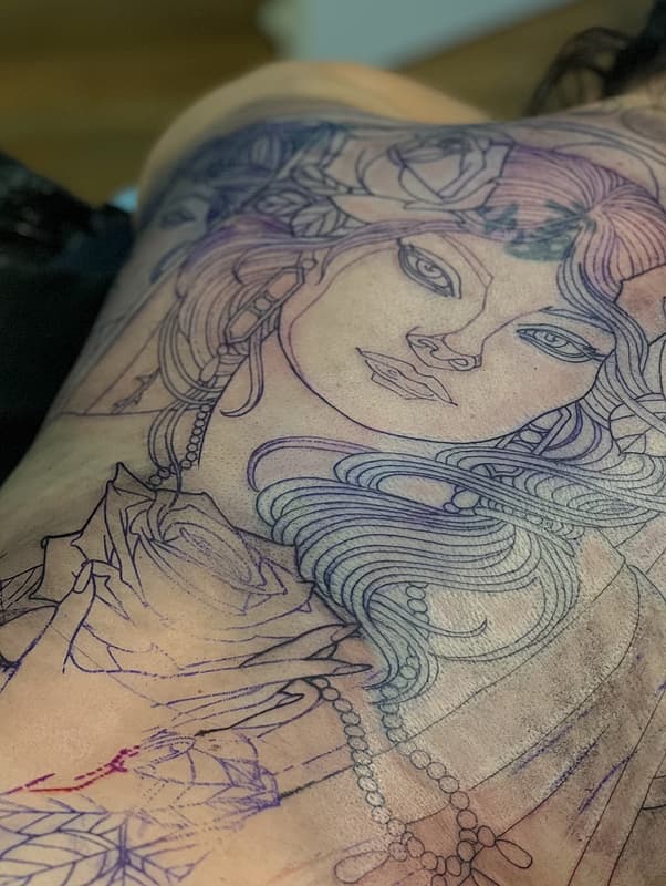 Tattoo by Chiara Rose (Adelaide Tattoo Artist)