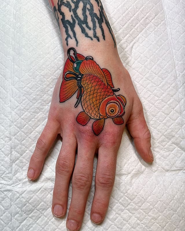 Neo-Japanese tattoo by Chiara Rose (Adelaide Tattoo Artist)