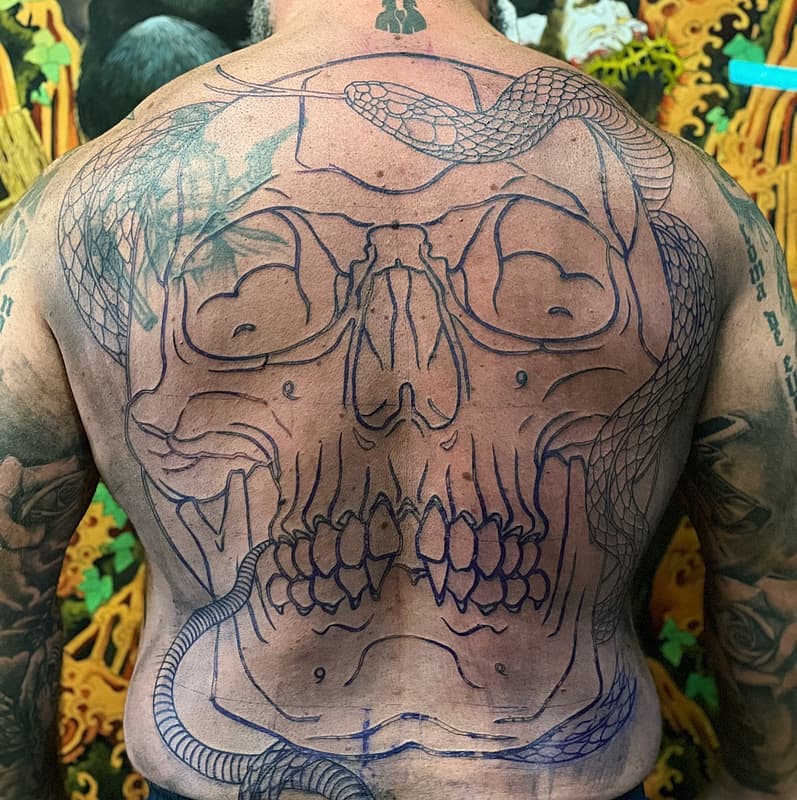 Neo-Japanese tattoo by Chiara Rose (Adelaide Tattoo Artist)