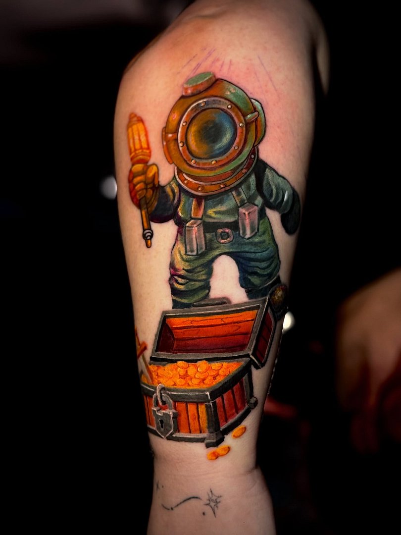 Tattoo by Simon Aberle (Sigh)