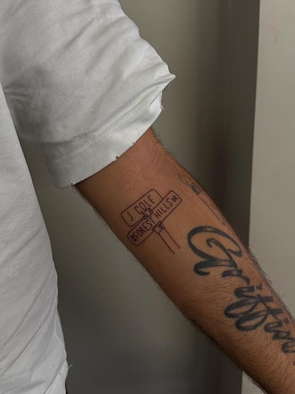 Blackwork tattoo by nae