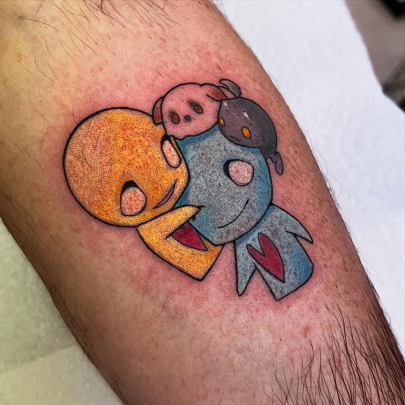 Anime tattoo by 🕸️ 𝔥𝔞𝔶𝔩𝔦𝔢 🕸️