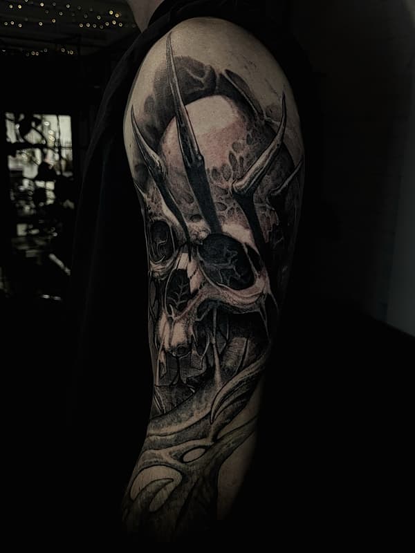 Unique tattoo by Tank