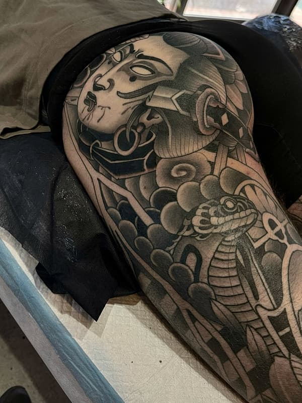 Tattoo by Dave Cook