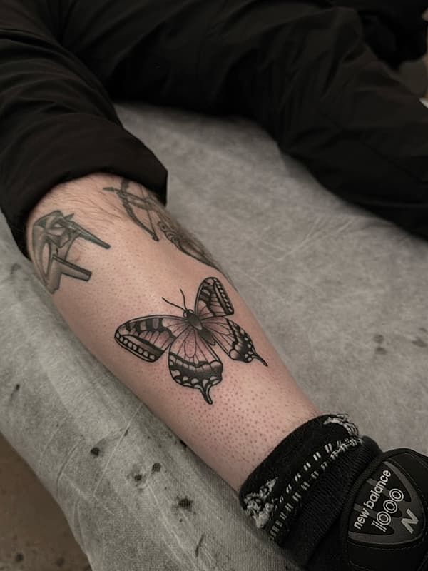 Neo-Traditional tattoo by Dave Cook