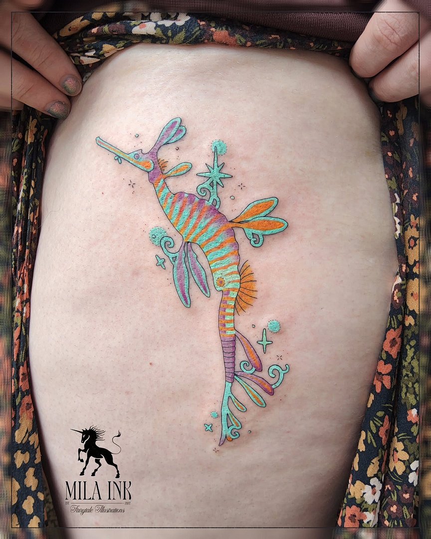 Tattoo by Mila Ink | Fairytale Illustrations in West End