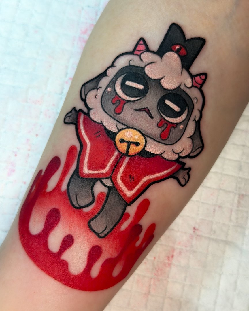 Blackwork tattoo by ⋆⁺₊⋆ amy (ghoulgrl) ⋆⁺₊⋆