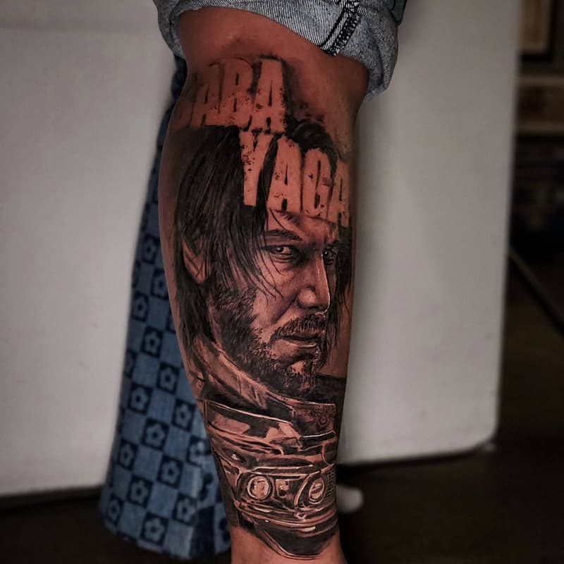 Realism (black & grey) tattoo by Jɑყ Ɗɑѵíҽs Ƭɑեեօօs