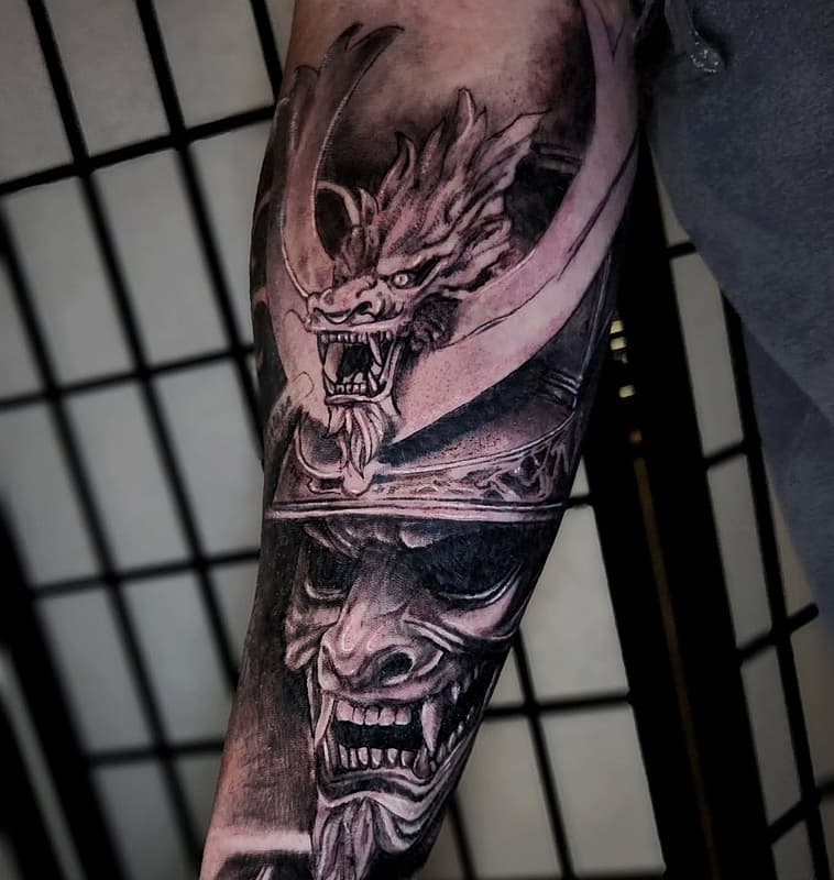 Realism (black & grey) tattoo by Jɑყ Ɗɑѵíҽs Ƭɑեեօօs