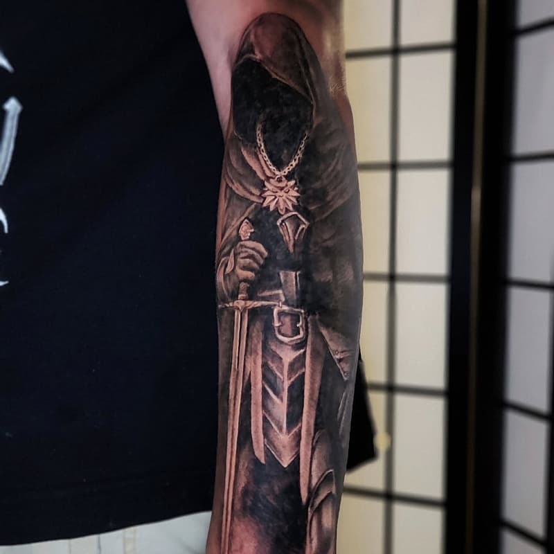Realism (black & grey) tattoo by Jɑყ Ɗɑѵíҽs Ƭɑեեօօs