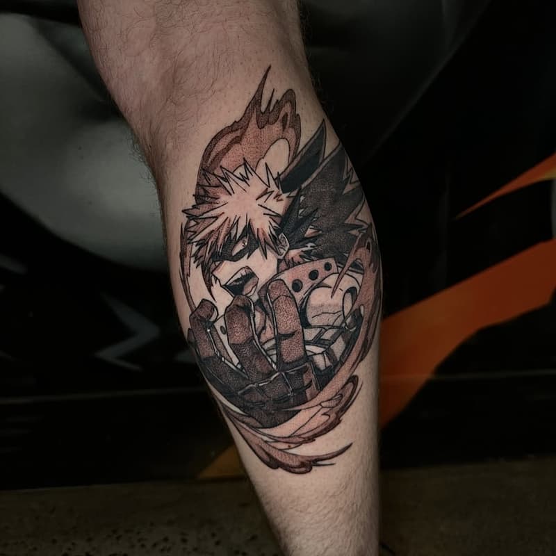 Anime tattoo by GOYA BEPS
