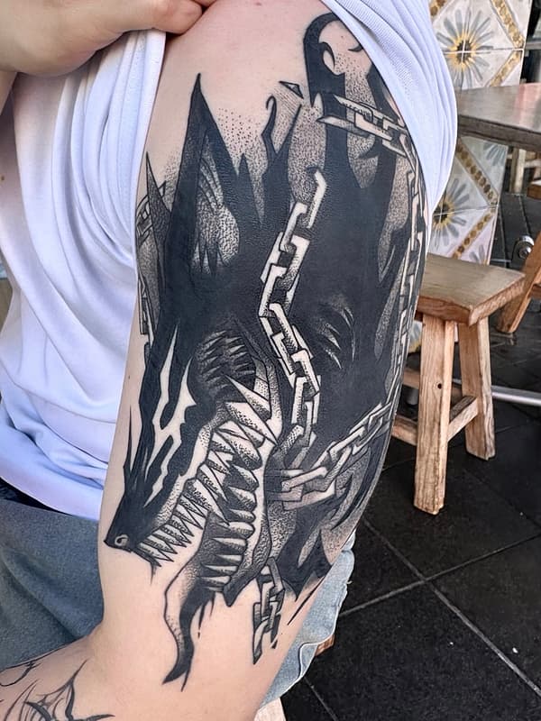 Tattoo by Josh in Australia
