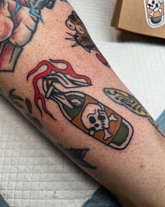 Neo-Japanese tattoo by Renae Haak