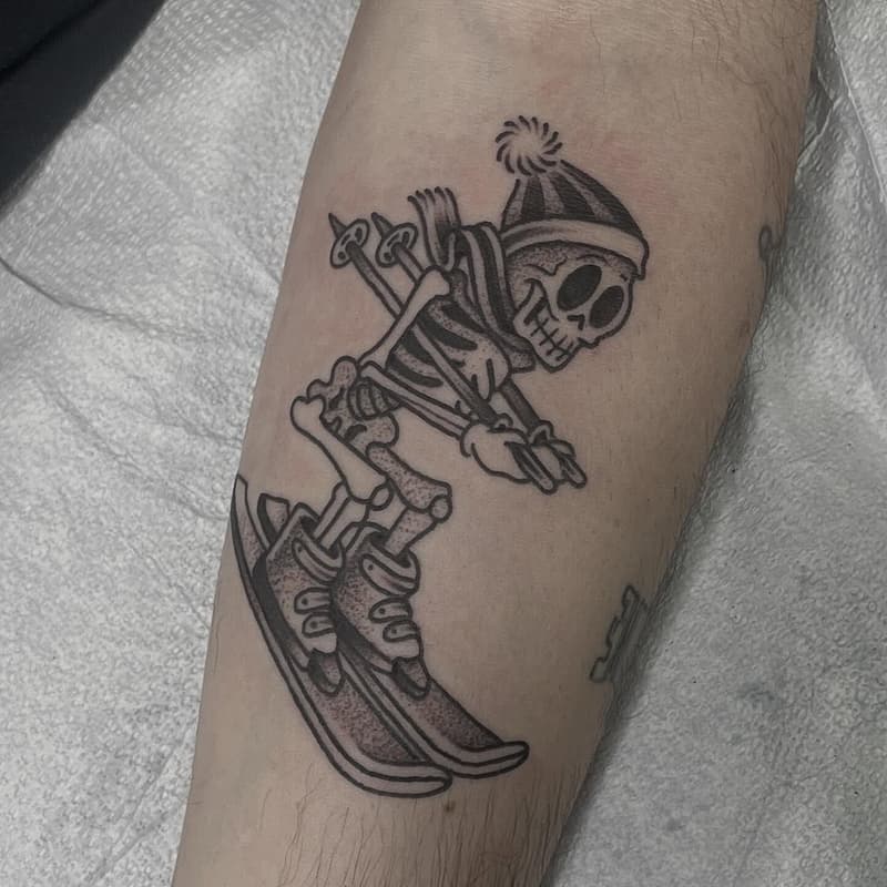 Blackwork tattoo by Amanda Marie