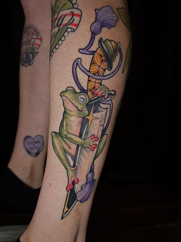 Tattoo by Alicia Wright in Australia