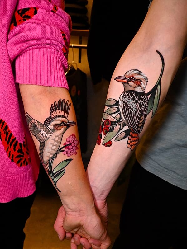 Neo-Traditional tattoo by Jules Kacerova