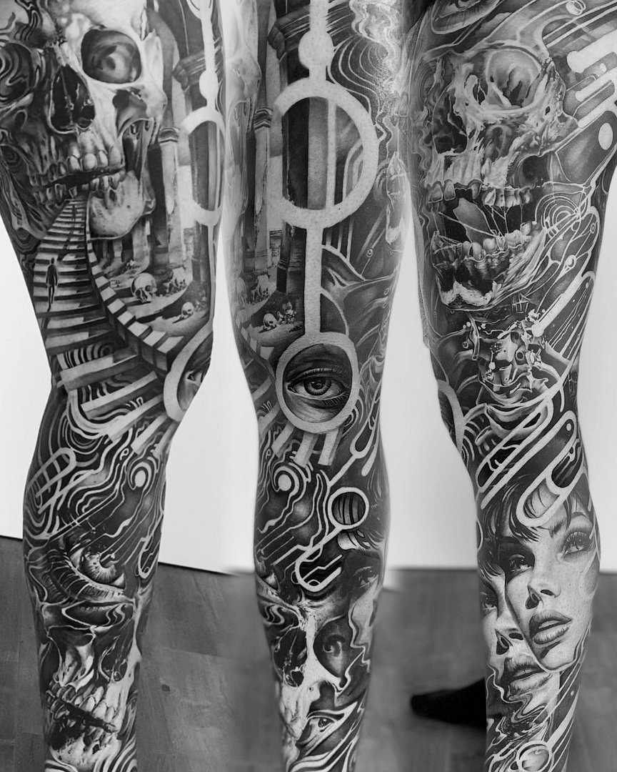 Tattoo by Dave Freeman