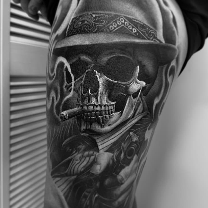 Tattoo by Dave Freeman in Australia