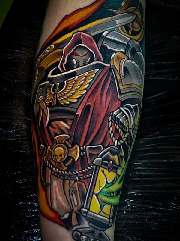 Anime tattoo by MattyNate Tattoos