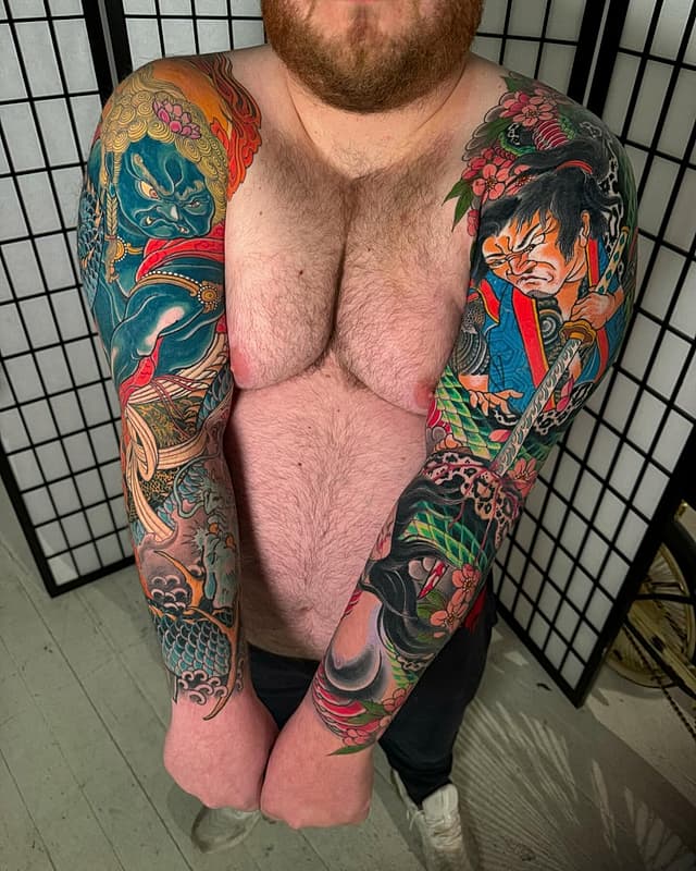 Tattoo by Jake Danielson in Australia