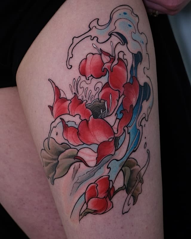 Neo-Japanese tattoo by Sketchi.sketchi