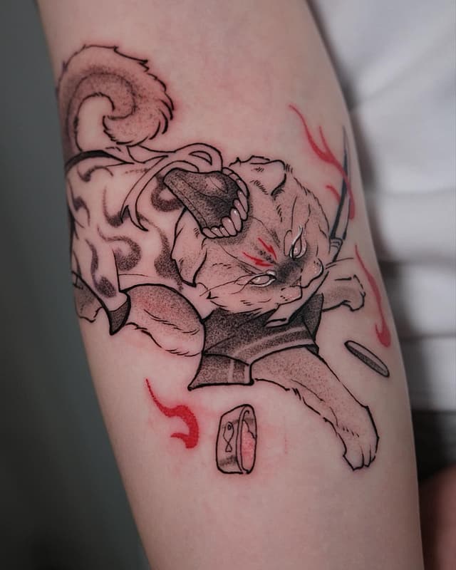 Neo-Japanese tattoo by Sketchi.sketchi