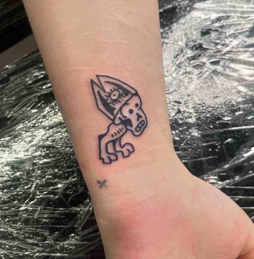 Woodcut/Etching tattoo by HEROES GUILD | MEDIEVAL FANTASY TATTOOS | SYDNEY CITY