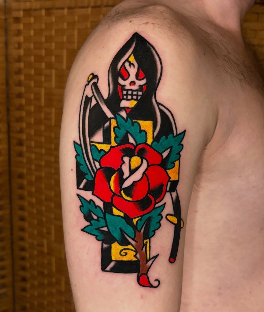 American Traditional tattoo