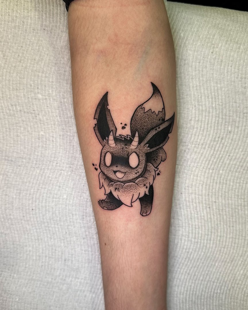 Anime tattoo by Tyron Guthrie | Tattoo Artist