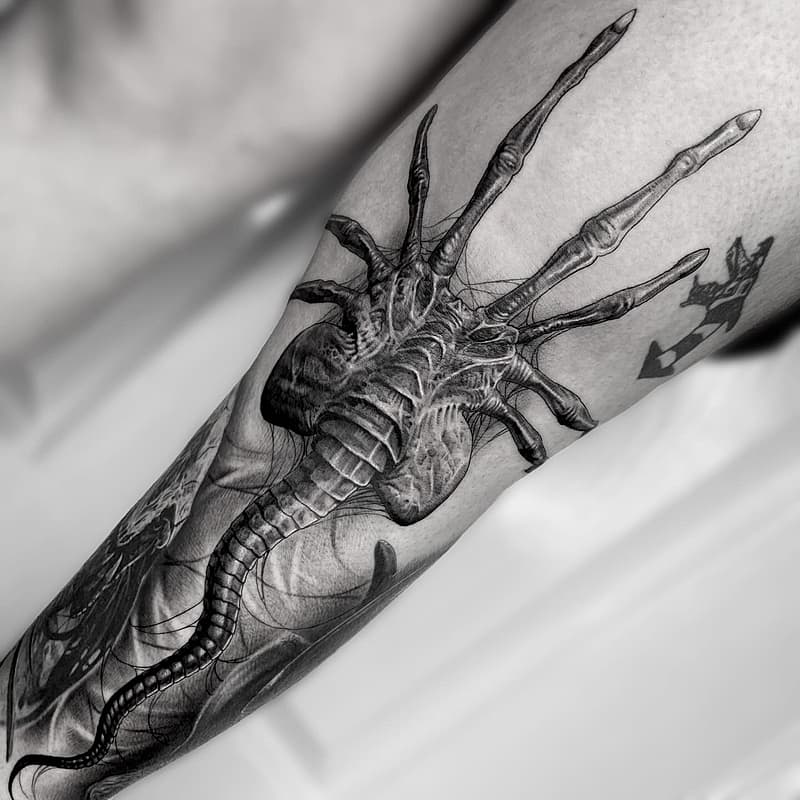 Realism (black & grey) tattoo by Filip Kasny