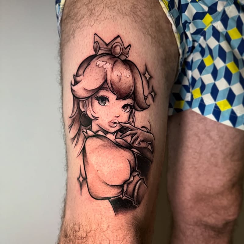 Anime tattoo by ✨Belle Bee 🐝✨