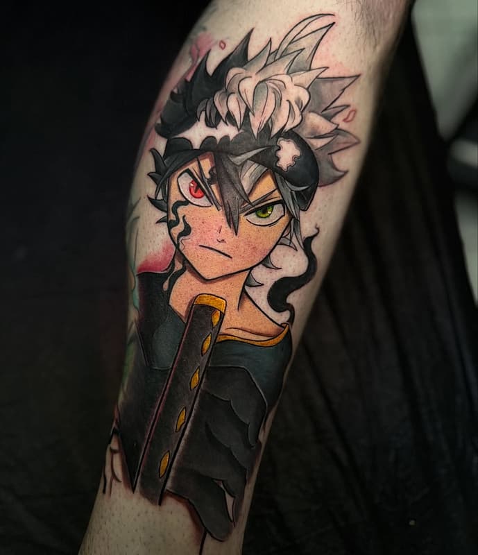 Anime tattoo by ✨Belle Bee 🐝✨