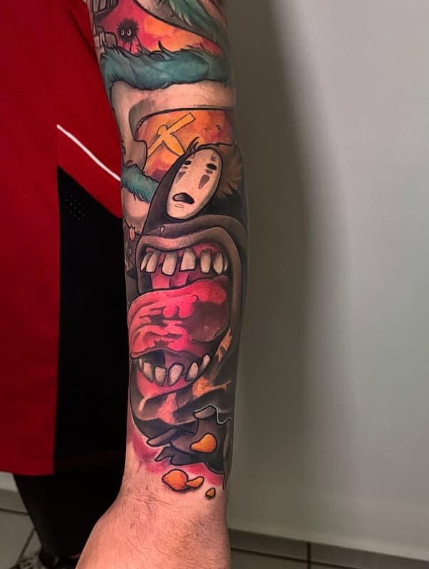 Anime tattoo by ✨Belle Bee 🐝✨