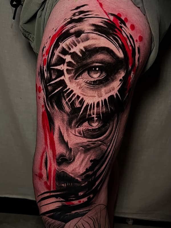 Tattoo by Mia Hansen in Australia