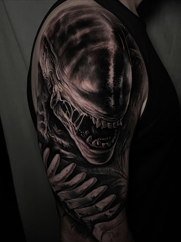 Tattoo by Mia Hansen in Australia