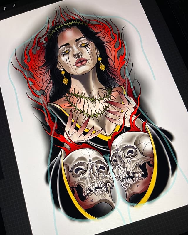 Tattoo by Bobby Dunbar • Tattoo Artist