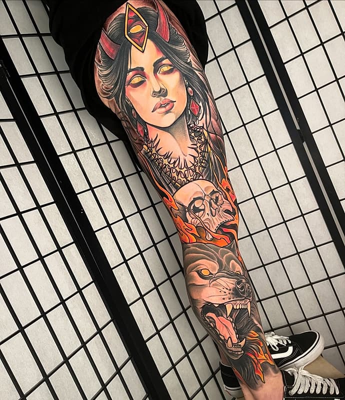 Tattoo by Bobby Dunbar • Tattoo Artist