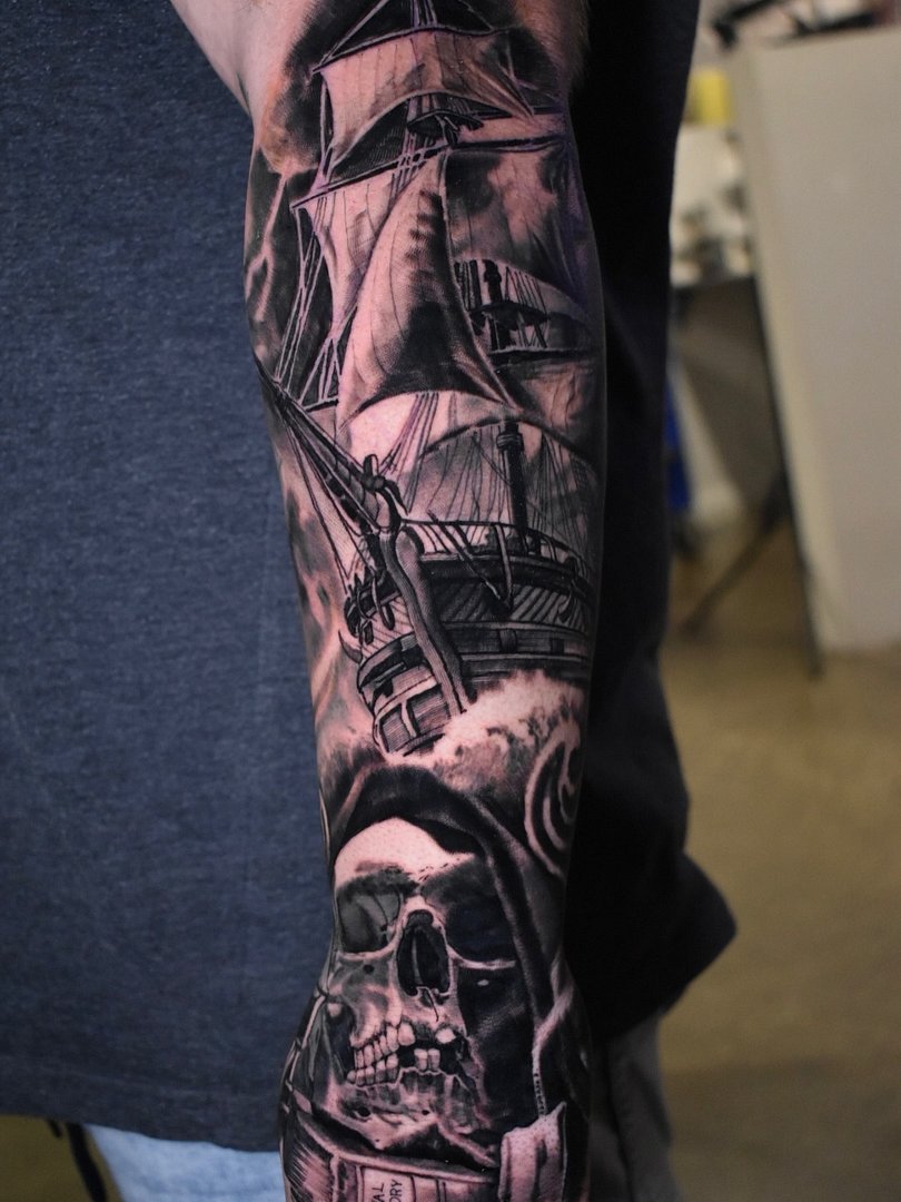 Surrealism tattoo by fonzy_0_