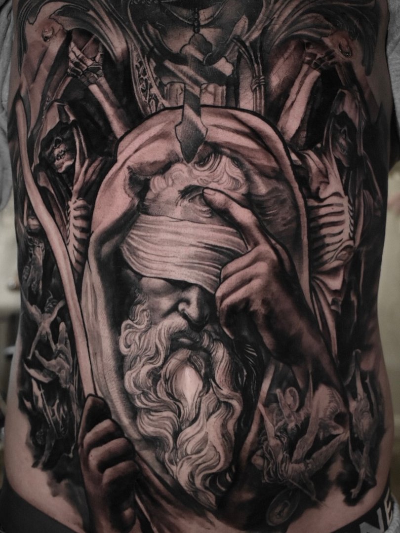 Horror tattoo by fonzy_0_
