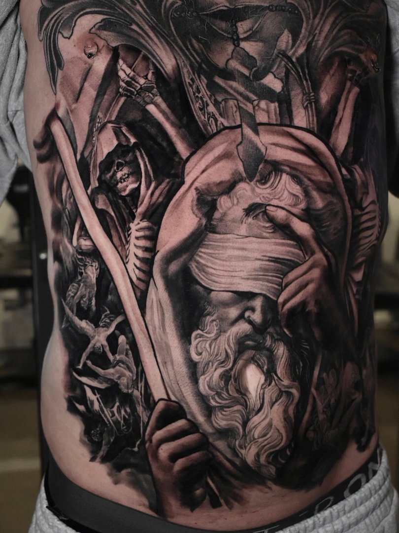 Horror tattoo by fonzy_0_