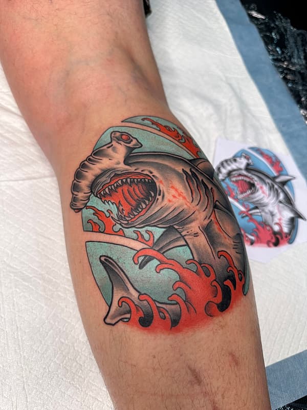 Tattoo by Lachlan Cameron in Australia