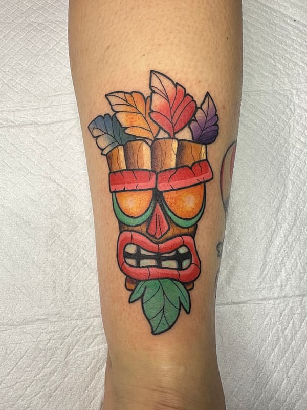 American Traditional tattoo by Lachlan Cameron