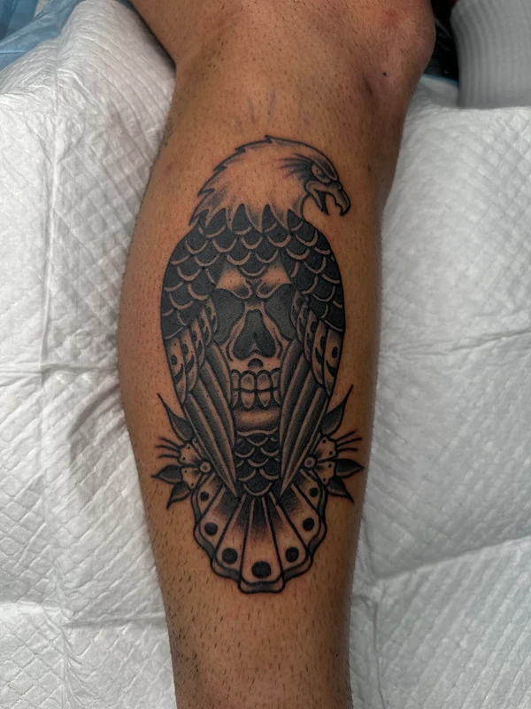 Geometric tattoo by lucky_lachyy_tatts