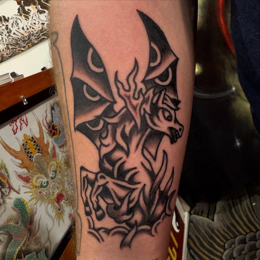 American Traditional tattoo by Noah G Tat2