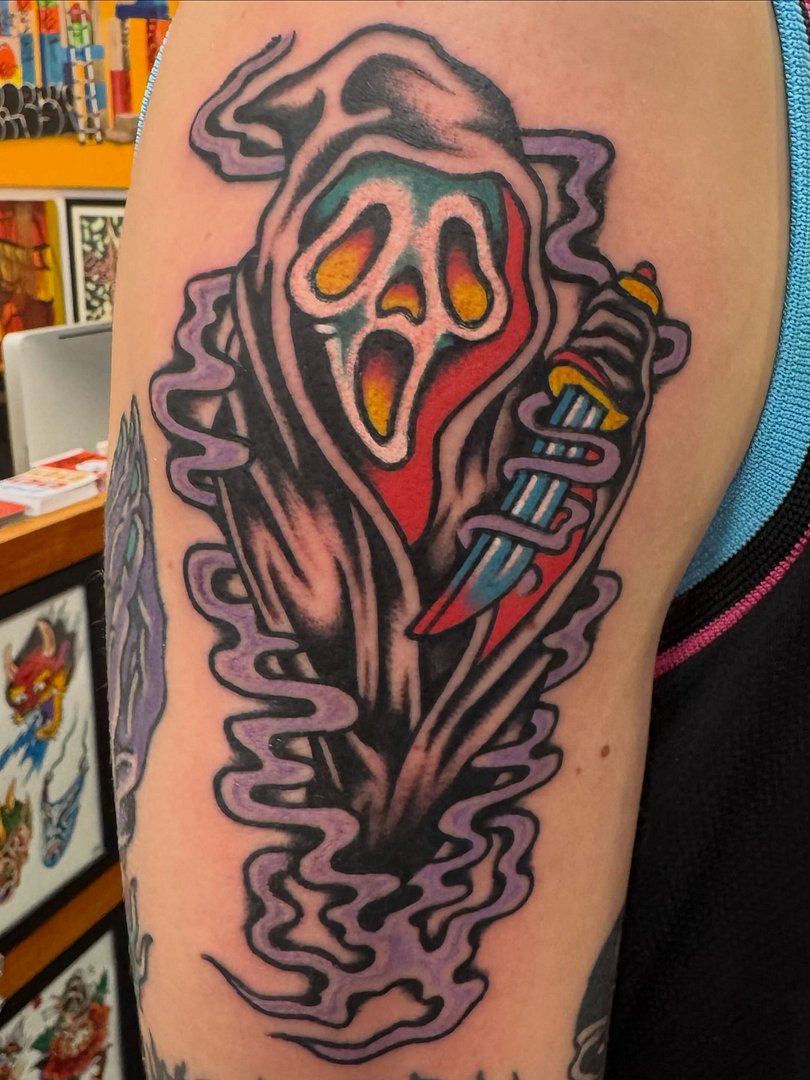 American Traditional tattoo by Noah G Tat2